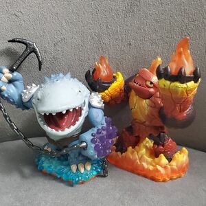 Skylanders Giants - Thumpback And Hot Head